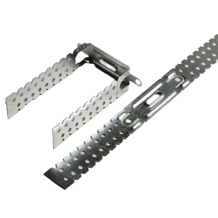 П-образный кронштейн 120 (1,0мм) (100 шт.), без ребра (15300) PROFIFIX ОСН.СКЛАД ЧЕХІЯ 31112В